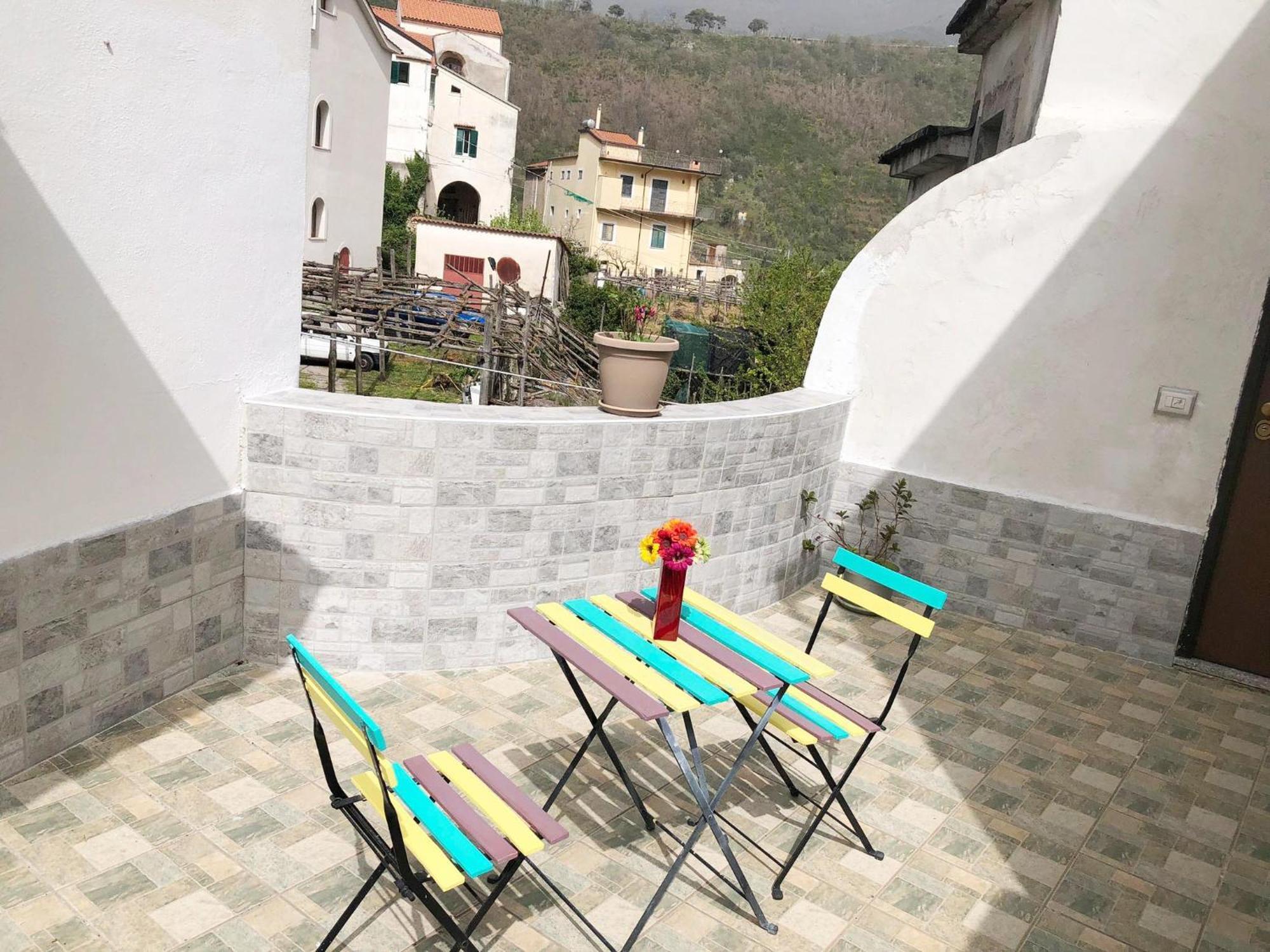 Amalfi Coast Casa Vacanze Marino Tramonti Exterior foto