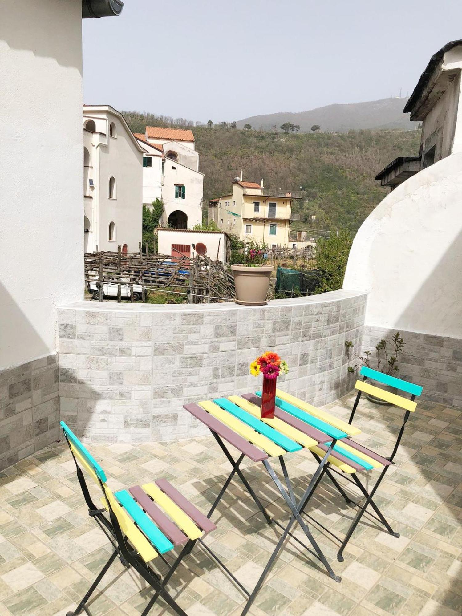 Amalfi Coast Casa Vacanze Marino Tramonti Exterior foto